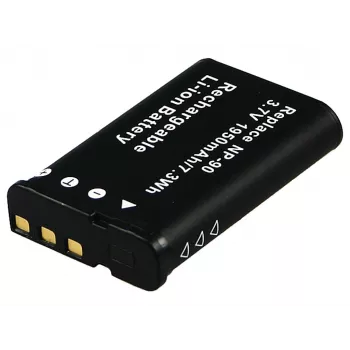 2-Power Digital Camera Battery 3.7V 1500mAh, 1500 mAh, 3.7 V, Lithium-Ion (Li-Ion)