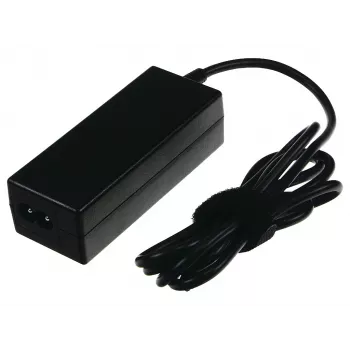 2-Power AC Adapter 20V 40W inc. mains cable, 50/60 Hz, 40 W, 20 V, Lenovo IdeaPad S9, S10, Black, Plastic