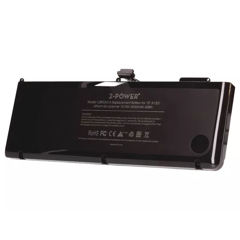 2-Power 11.1V 5200mAh Li-Polymer Laptop Battery, Battery