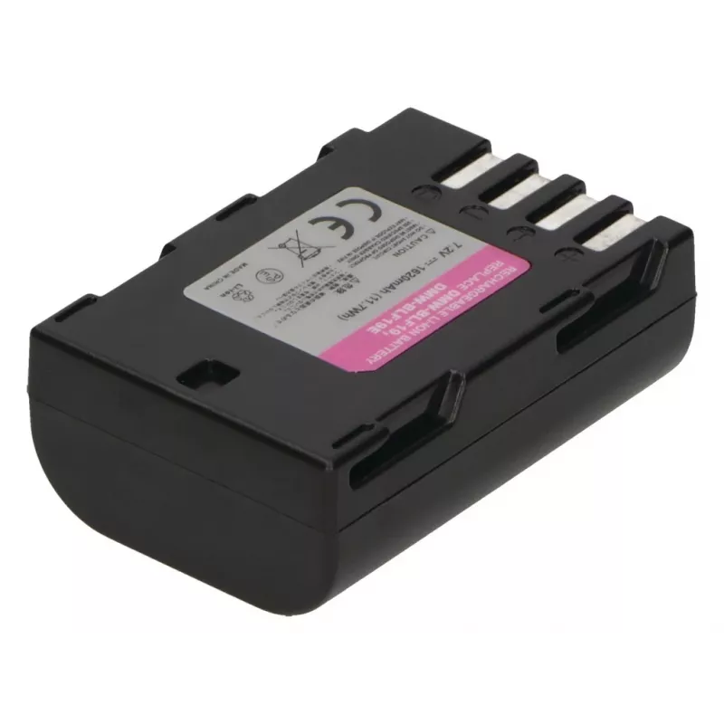 2-Power Digital Camera Battery 7.4v 1600mAh, 1620 mAh, 7.2 V, Lithium-Ion (Li-Ion)