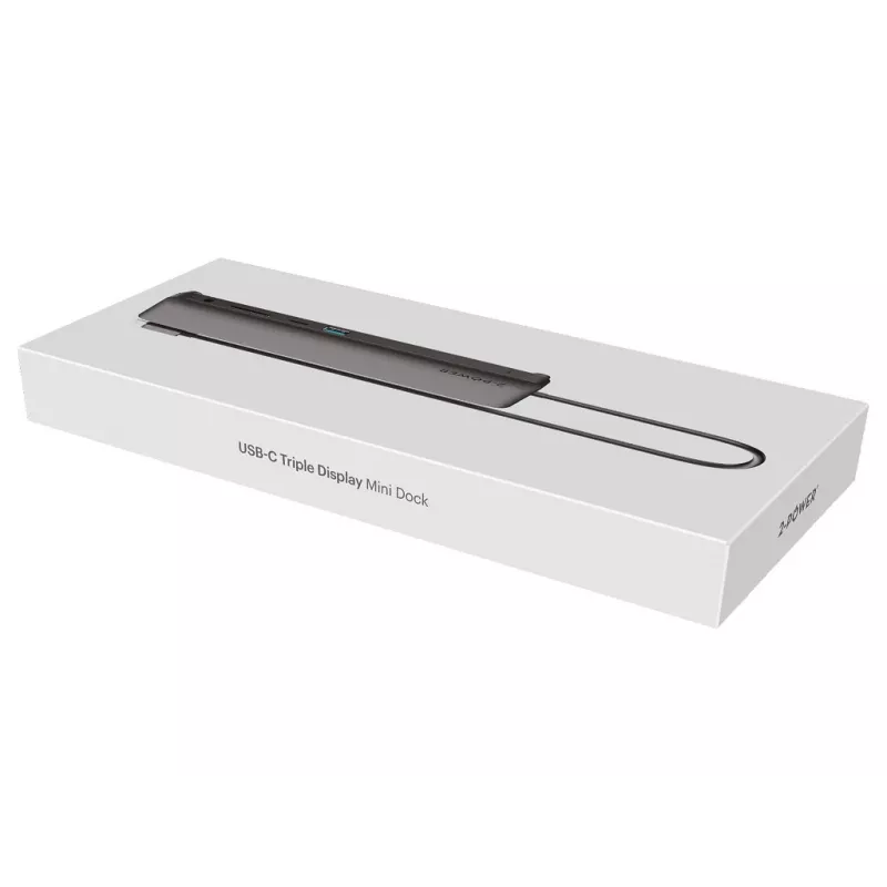 2-Power DOC0118A laptop dock/port replicator Black