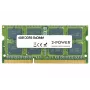 2-Power 4GB MultiSpeed 1066/1333/1600 MHz SoDIMM Memory, 4 GB, 1 x 4 GB, DDR3L, 1600 MHz, 204-pin SO-DIMM, Green