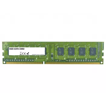 2-Power 8GB DDR3L 1600MHz 2Rx8 1.35V DIMM Memory, 8 GB, 1 x 8 GB, DDR3, 1600 MHz, 240-pin DIMM, Green