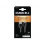 Duracell Sync/Charge Cable 2 Metre Black, 2 m, USB A, Lightning, 2.0, Black