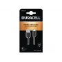 Duracell Sync/Charge Cable 2 Metre Black, 2 m, USB A, Micro-USB A, 2.0, Black
