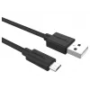 Duracell Sync/Charge Cable 2 Metre Black, 2 m, USB A, Micro-USB A, 2.0, Black