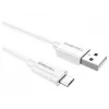 Duracell Sync/Charge Cable 2 Metre White, 2 m, USB A, Micro-USB A, 2.0, White