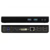 2-Power USB 3.0 Dual Display Docking Station, Docking, 3.5 mm, USB Type-A, USB Type-B, 10,100,1000 Mbit/s, Black, 5 Gbit/s