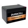 Duracell 12V 12Ah VRLA Battery, Sealed Lead Acid (VRLA), 12 V, 12 Ah, 12000 mAh, 144 Wh, Black