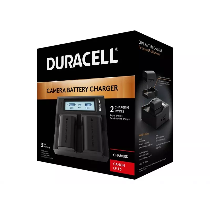 Duracell DRC6103 battery charger