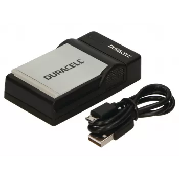 Duracell Digital Camera Battery Charger, USB, Indoor battery charger, Canon NB-4L, NB-5L, Black, 5 V, 5 V