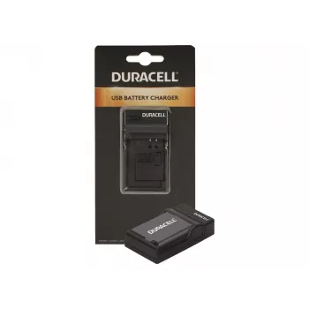 Duracell Digital Camera Battery Charger, USB, Indoor battery charger, FujiFilm NP48, NP-50, Pentax D-LI68, Kodak KLIC-7004, Black, 5 V, 5 V