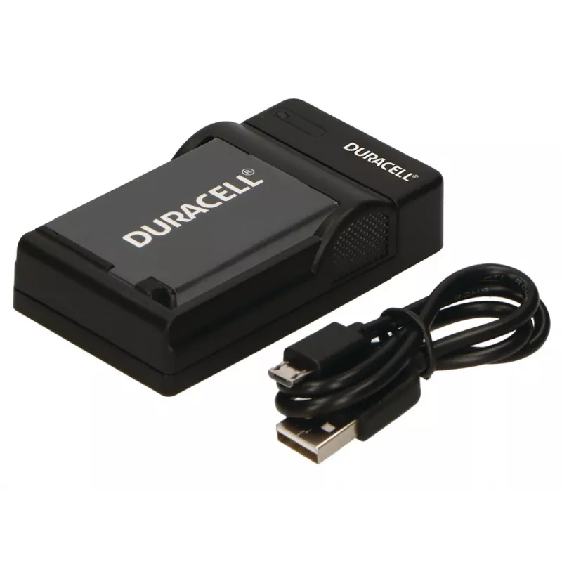Duracell Digital Camera Battery Charger, USB, Indoor battery charger, FujiFilm NP48, NP-50, Pentax D-LI68, Kodak KLIC-7004, Black, 5 V, 5 V