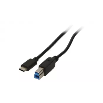 2-Power CAB5014A USB cable 1 m USB C USB B Black