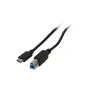 2-Power CAB5014A USB cable 1 m USB C USB B Black