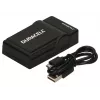 Duracell Digital Camera Battery Charger, USB, Indoor battery charger, GoPro Hero 4, Black, 5 V, 5 V