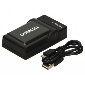 Duracell Digital Camera Battery Charger, USB, Indoor battery charger, Sony NP-F550, NP-FM500H, NP-FM50, Black, 5 V, 5 V