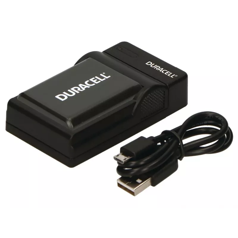 Duracell Digital Camera Battery Charger, USB, Indoor battery charger, Sony NP-F550, NP-FM500H, NP-FM50, Black, 5 V, 5 V