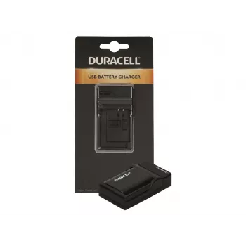 Duracell Digital Camera Battery Charger, USB, Indoor battery charger, Panasonic DMW-BLF19, Black, 5 V, 5 V