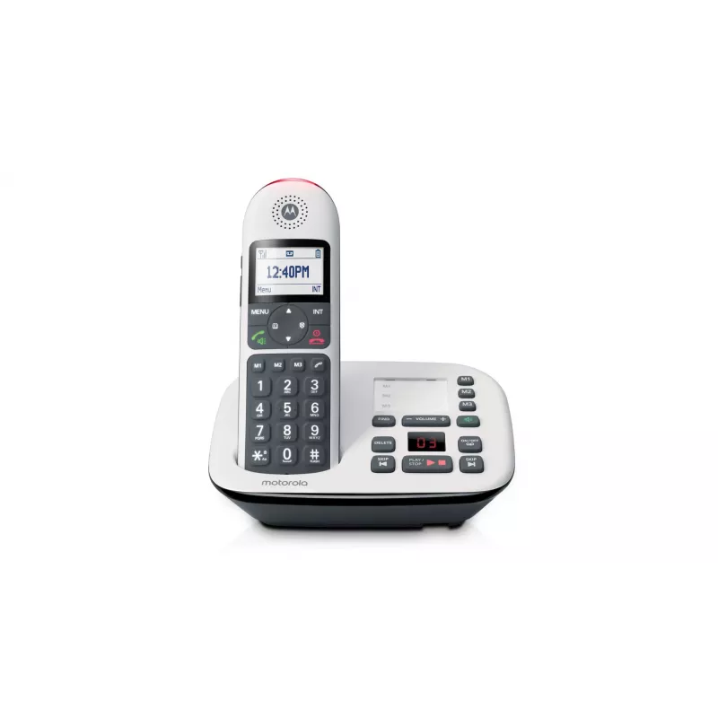 Motorola CD5011 Smart telephone Caller ID Grey, Silver