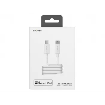 2-Power 2PUC1M03W mobile device charger White