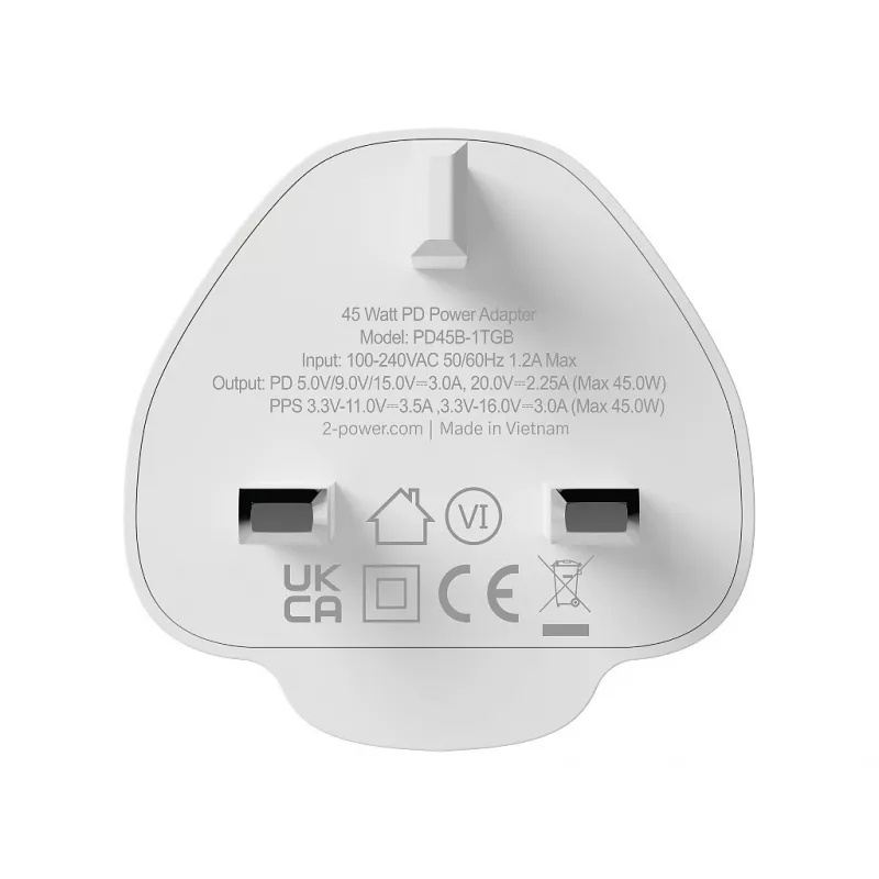 2-Power 2PWC45W01G-UK mobile device charger