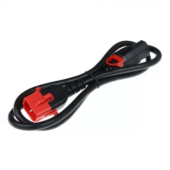 ACT Powercord C13 IEC Lock+ - C14 IEC Lock Dual Locking black 2 m, PC3603
