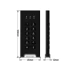 iStorage diskAshur M² SSD 2TB | Secure Portable Solid State Drive | FIPS 140-3 Level 3 Compliant | Common Criteria EAL 5+ | OS & Platform Independent |GDPR, TAA Compliant|Brute force hack defence | Dust/Water Resistant