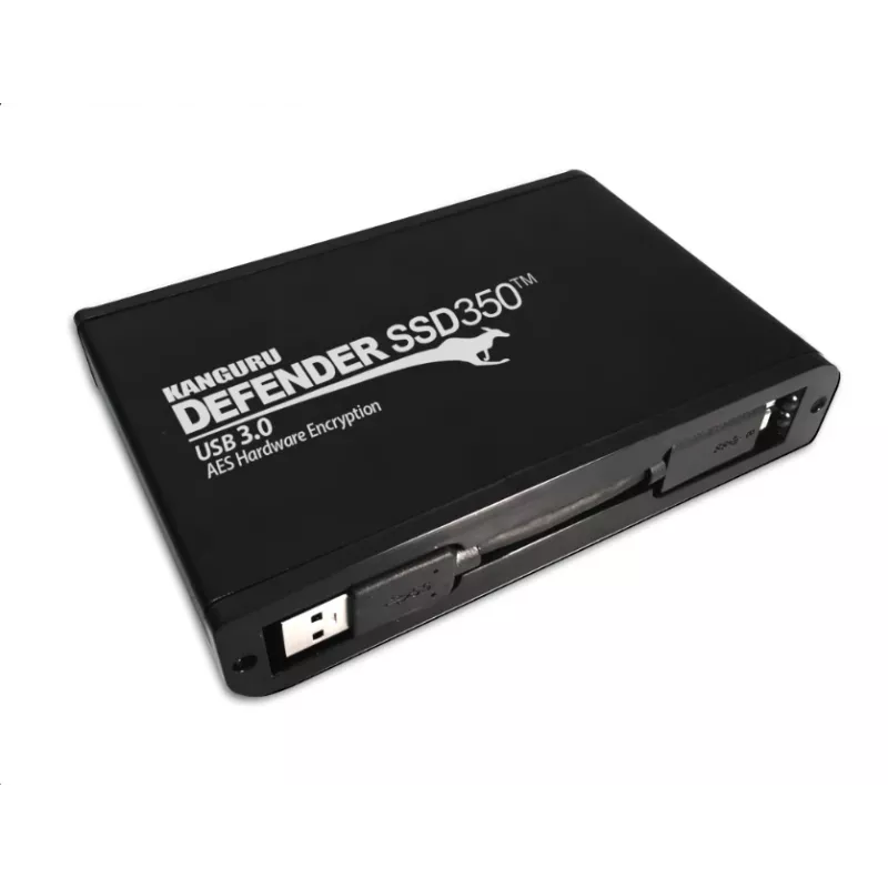 iStorage Kanguru Defender SSD350 2 TB| FIPS 140-2 Certified | Hardware Encrypted Solid State Drive | 2.5 inch External |SATA (SATA/600) | TAA Compliant