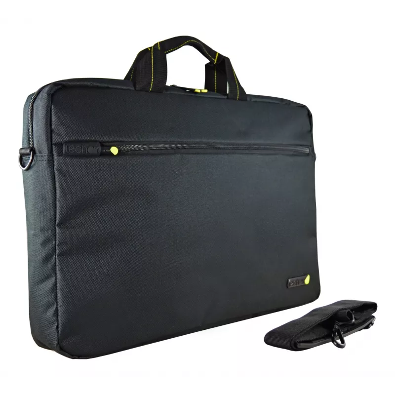 Techair TANZ0125v3 16-17.3 inch Classic Laptop Bag, Toploader bag, 43.9 cm (17.3 inch), Shoulder strap, 430 g
