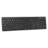 Targus EcoSmart AKB873FR keyboard Universal RF Wireless + Bluetooth AZERTY French Black