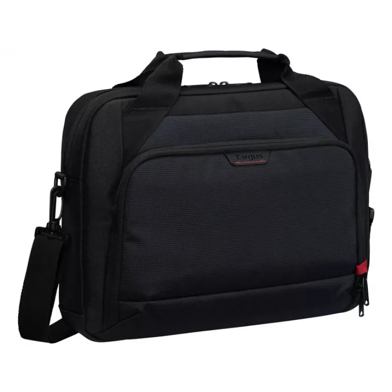 Targus EcoSmart 35.6 cm (14 inch) Briefcase Black, Red