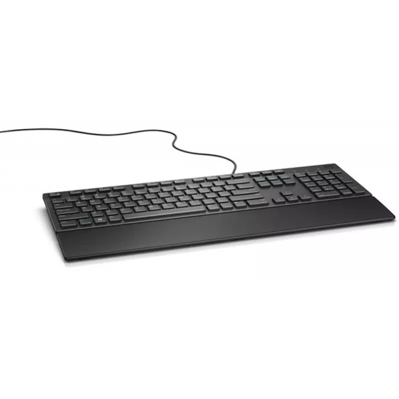 DELL Wired Keyboard - KB216 - Italian (QWERTY) - Black, Full-size (100%), Wired, USB, QWERTY, Black