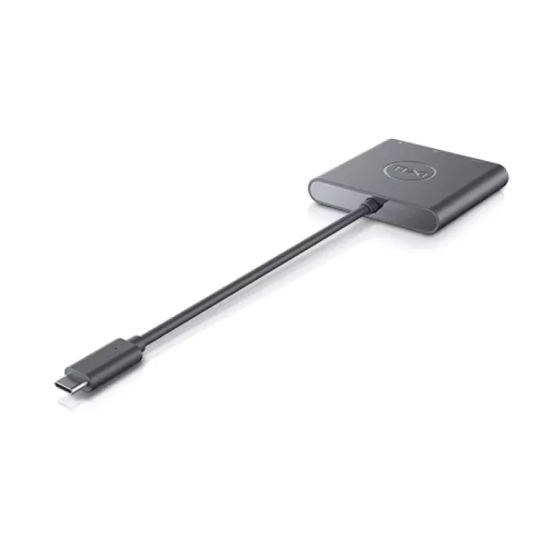 DELL Adapter USB-C to HDMI/DP with Power Pass-Through, Wired, USB 3.2 Gen 2 (3.1 Gen 2) Type-C, Black, 3840 x 2160 pixels, Dell, 3840 x 2160 pixels