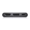 DELL Adapter USB-C to HDMI/DP with Power Pass-Through, Wired, USB 3.2 Gen 2 (3.1 Gen 2) Type-C, Black, 3840 x 2160 pixels, Dell, 3840 x 2160 pixels