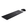 DELL Pro Keyboard and Mouse - KM5221W - Pan-Nordic (QWERTY) - Black