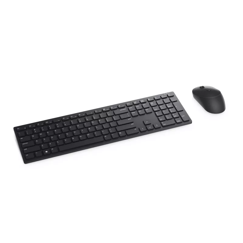 DELL Pro Keyboard and Mouse - KM5221W - Pan-Nordic (QWERTY) - Black