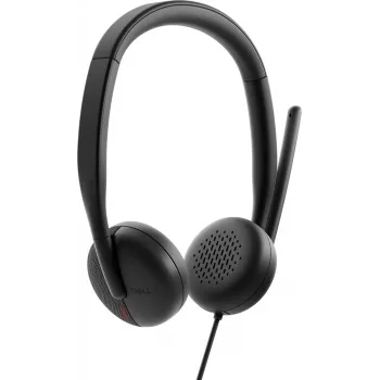 DELL Pro Wired Headset - WH3024, Wired, Calls/Music, 20 - 20000 Hz, 110 g, Headset, Black