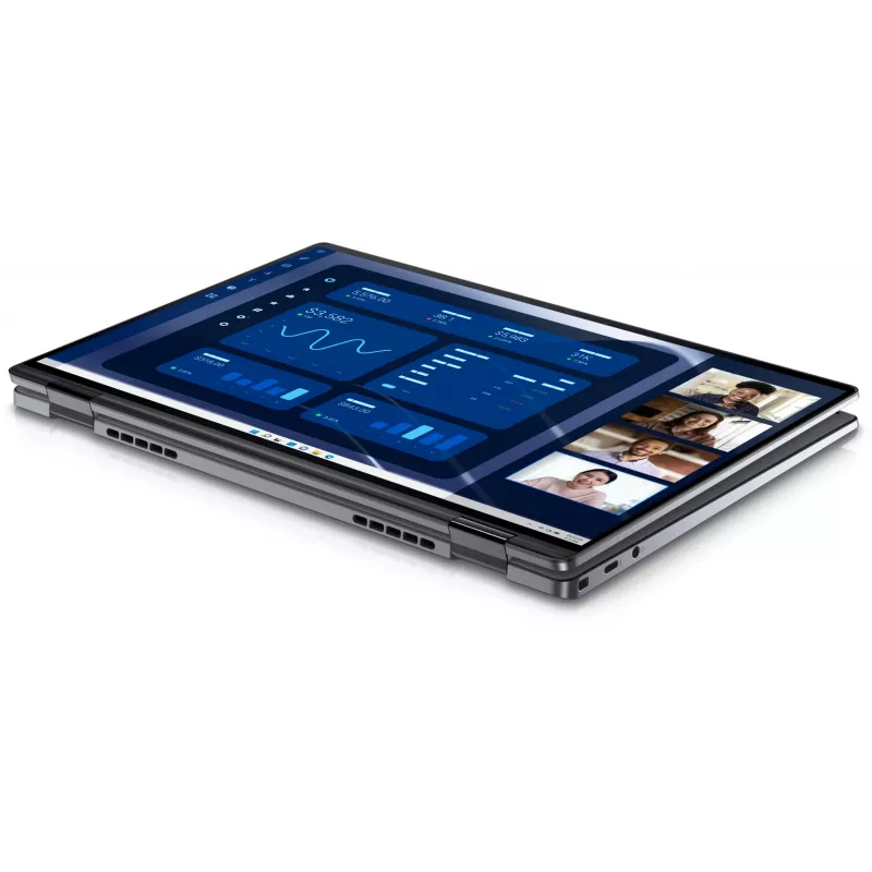 DELL Latitude 9450 2-in-1 Intel Core Ultra 7 165U Hybrid (2-in-1) 35.6 cm (14 inch) Touchscreen Quad HD+ 16 GB LPDDR5x-SDRAM 512 GB SSD Wi-Fi 7 (802.11be) Windows 11 Pro Belgian Grey