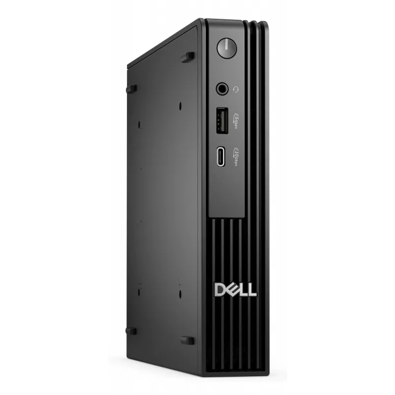 DELL Pro QCM1250 Intel® Core™ i5 i5-14500T 16 GB DDR5-SDRAM 512 GB SSD Windows 11 Pro Micro PC Mini PC Black