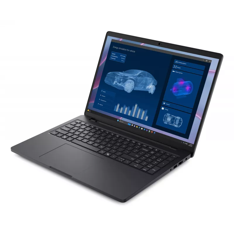 DELL Pro Max 16 MC16255 Copilot+ PC AMD Ryzen AI 7 PRO 350 Laptop 40.6 cm (16 inch) Full HD+ 32 GB LPDDR5x-SDRAM 512 GB SSD NVIDIA RTX PRO 500 Blackwell Wi-Fi 7 (802.11be) Windows 11 Pro English Black