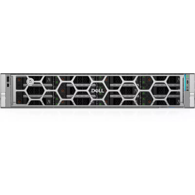 DELL R570 server 960 GB Rack (2U) Intel Xeon 6 6507P 3.5 GHz 32 GB DDR5-SDRAM 1100 W