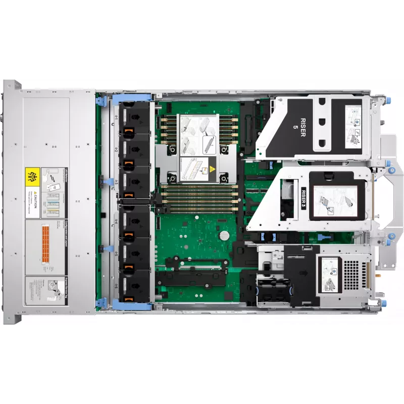 DELL R570 server 960 GB Rack (2U) Intel Xeon 6 6507P 3.5 GHz 32 GB DDR5-SDRAM 1100 W