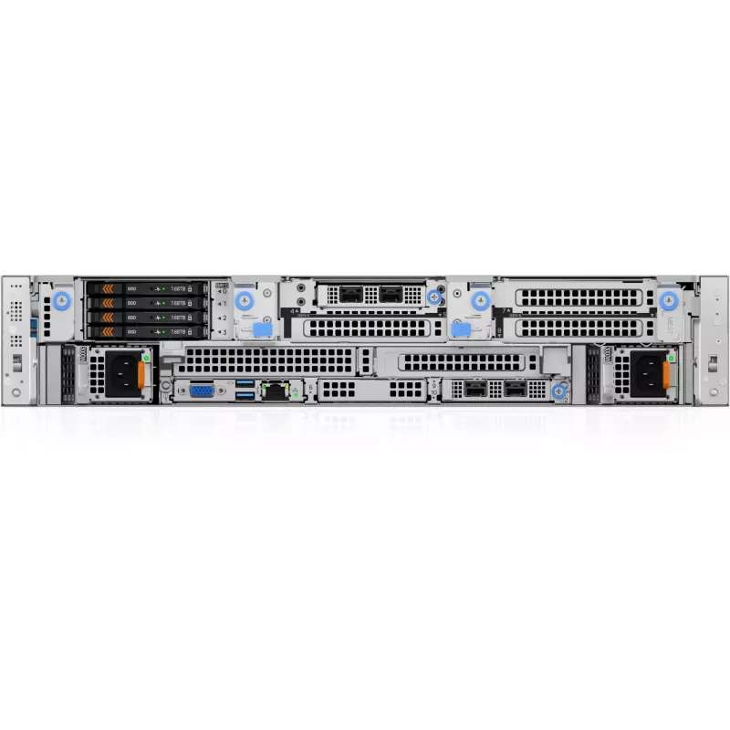 DELL R570 server 1.92 TB Rack (2U) Intel Xeon 6 6517P 3.2 GHz 32 GB DDR5-SDRAM 1100 W