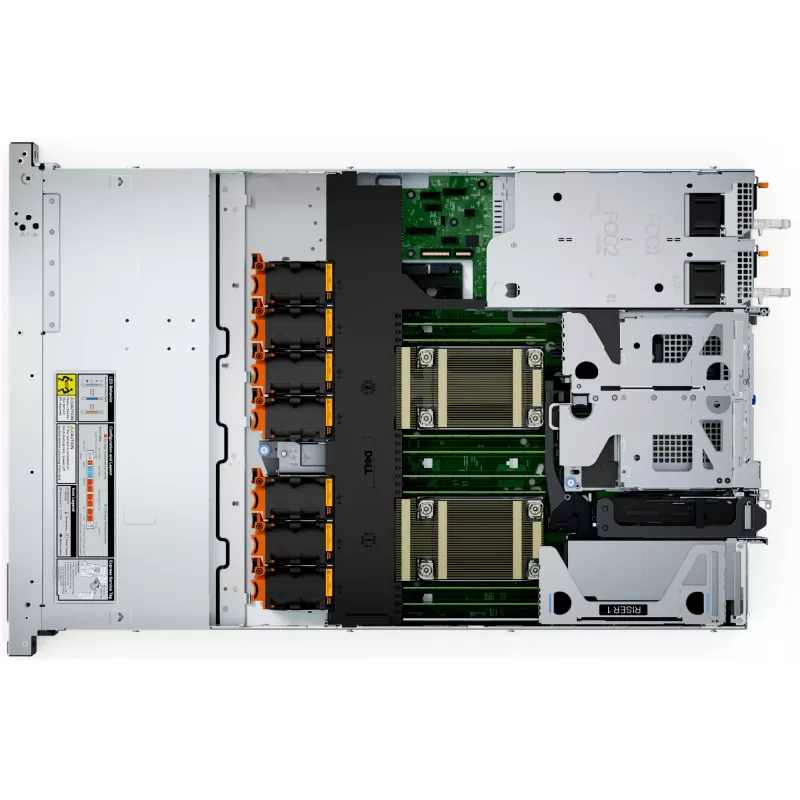 DELL PowerEdge R660XS server 480 GB Rack (1U) Intel Xeon Silver 4510 2.4 GHz 32 GB DDR5-SDRAM 1100 W