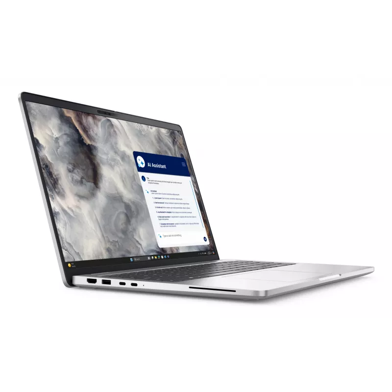 DELL Pro 16 Plus PB16250 Copilot+ PC Intel Core Ultra 7 266V Laptop 40.6 cm (16 inch) Full HD+ 16 GB LPDDR5x-SDRAM 512 GB SSD Wi-Fi 7 (802.11be) Windows 11 Pro German Aluminium