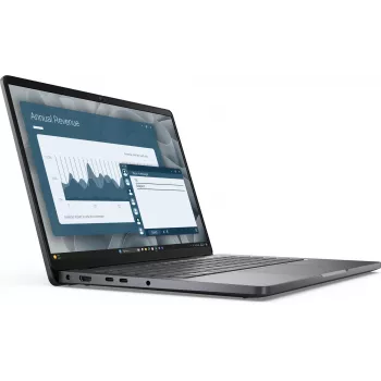 DELL Pro 14 PC14255 AMD Ryzen™ 5 PRO PRO 230 Laptop 35.6 cm (14 inch) Full HD+ 16 GB DDR5-SDRAM 512 GB SSD Wi-Fi 6E (802.11ax) Windows 11 Pro German Black