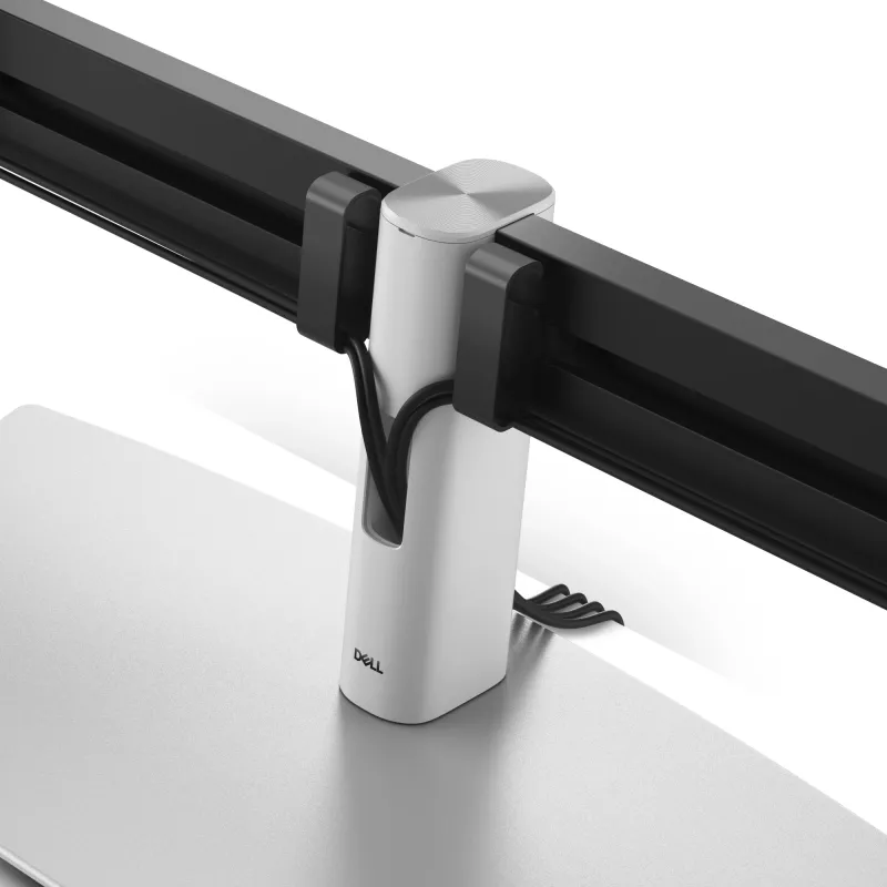 DELL MDS26 68.6 cm (27 inch) Desk Black, Silver