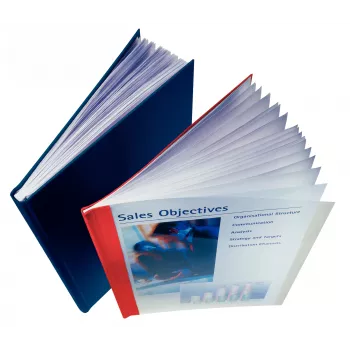 Leitz Binding Covers Thermal Linen 1.5mm, A4, Cardboard, Polyvinyl chloride (PVC), White, 15 sheets, 240 g/m², 1.5 mm