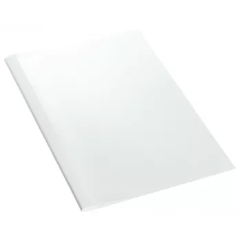 Leitz Binding Covers Thermal Linen 3mm, A4, Cardboard, Transparent, White, 30 sheets, 240 g/m², 80 g/m²